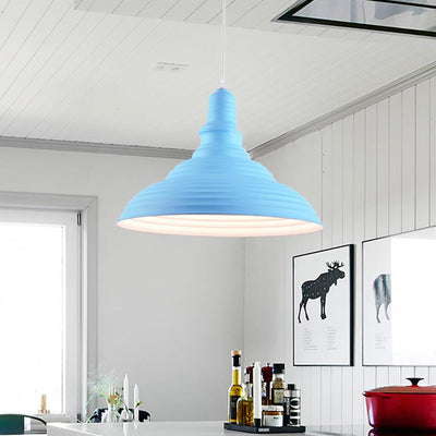 Scandinavian Modern Minimalist Cone Iron 1-Light Pendant Light