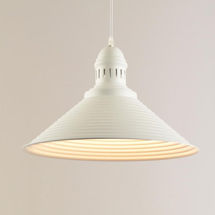 Scandinavian Modern Minimalist Cone Iron 1-Light Pendant Light