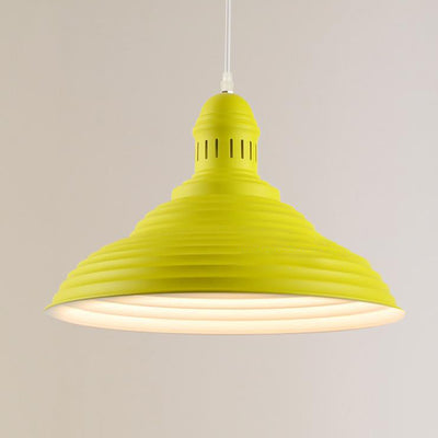 Scandinavian Modern Minimalist Cone Iron 1-Light Pendant Light