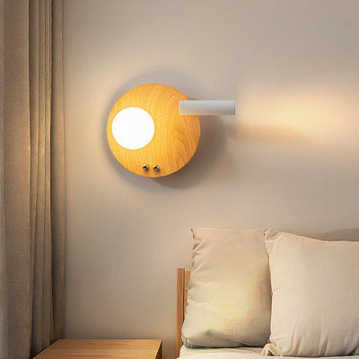 Nordic Creative Iron Round Square LED Wall Sconce Lamp