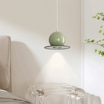 Contemporary Creative Orb Round Iron LED Pendant Light For Living Room