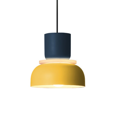 Nordic Colorful Macaron 1-Light LED Pendant Light