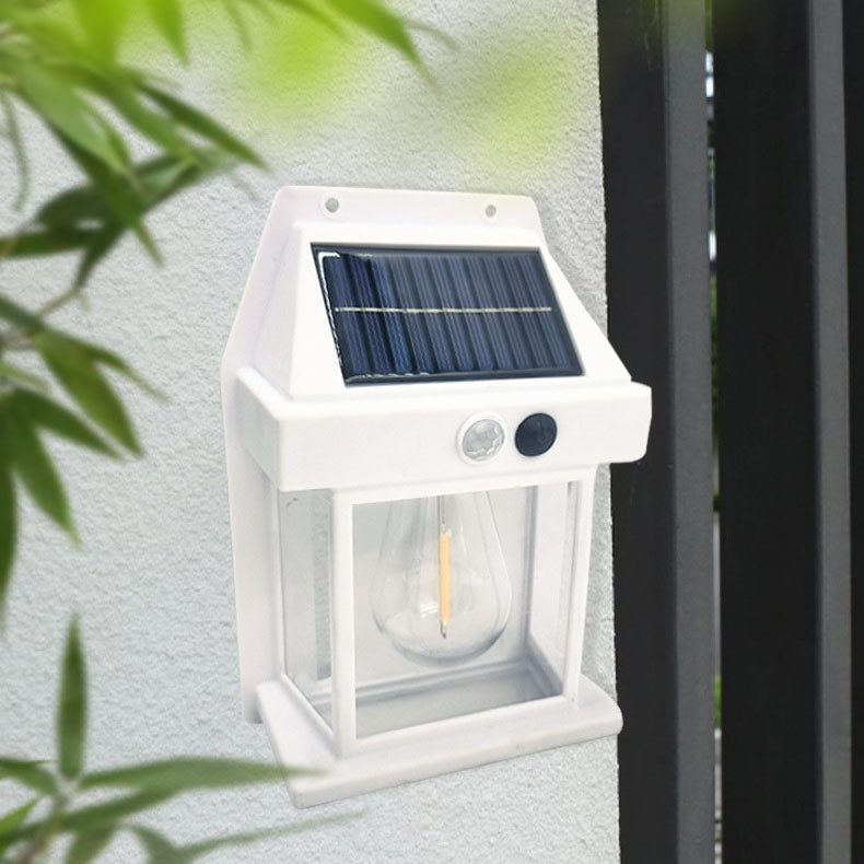 Modern Art Deco House ABS LED Outdoor Wall Sconce Lamp For Garden