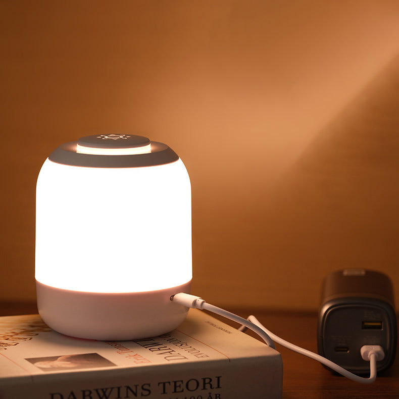 Contemporary Creative Night Touch Sensor ABS USB LED Table Lamp For Bedroom