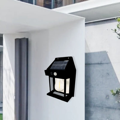 Modern Art Deco House ABS LED Outdoor Wall Sconce Lamp For Garden