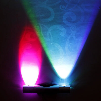 Modern Creative Cylinder Rotating Aluminum LED Wall Sconce Lamp