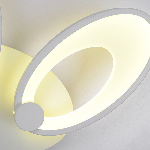 Moderne minimalistische drehbare LED-Wandleuchte