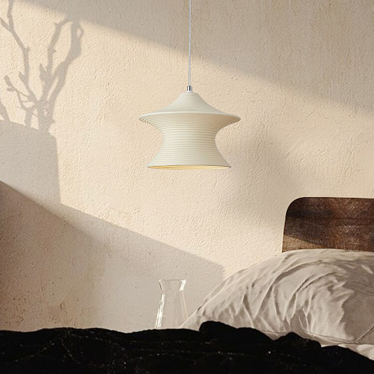 Scandinavian Modern Minimalist Gyro Resin 1-Light Pendant Light