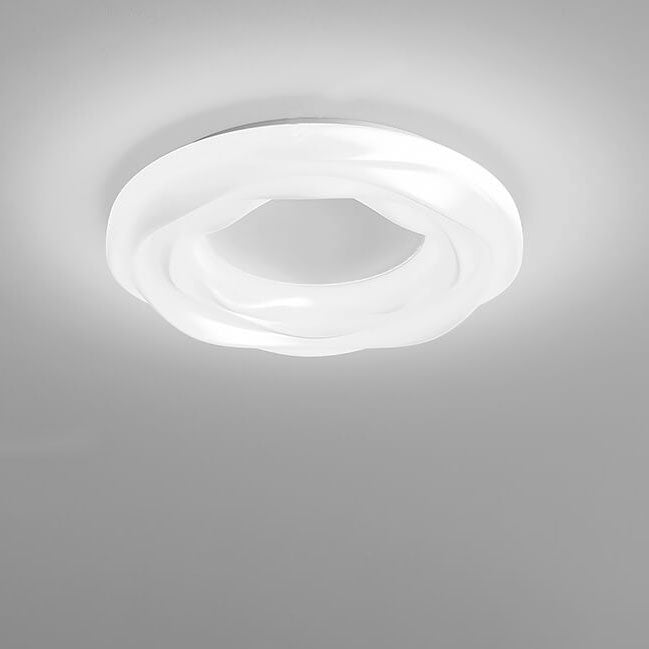 Modern Simple Iron Cookie LED Flush Mount Ceiling Light