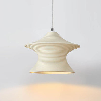 Scandinavian Modern Minimalist Gyro Resin 1-Light Pendant Light