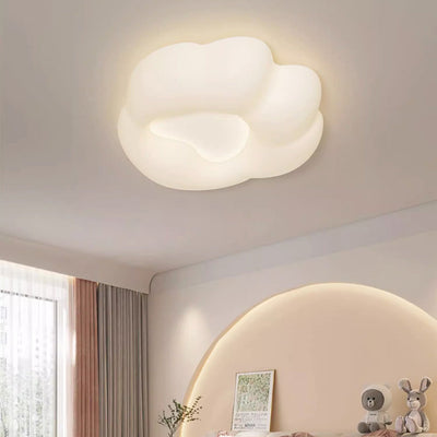 Contemporary Nordic Kids Iron Acrylic Cat's Claw LED Flush Mount Ceiling Light For Bedroom