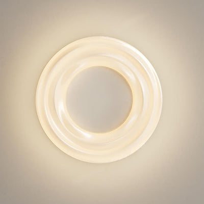 Modern Simple Iron Cookie LED Flush Mount Ceiling Light