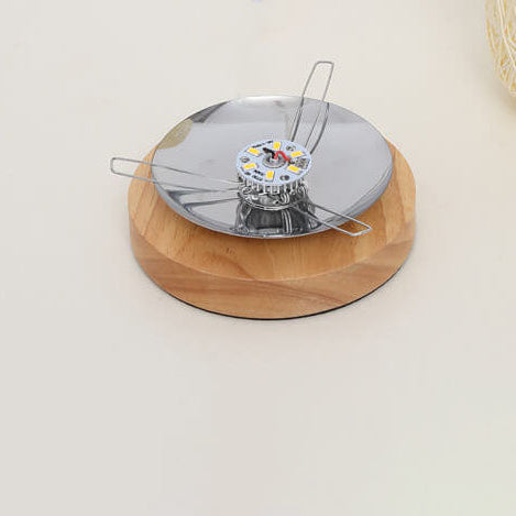 Lampe de Table LED en forme de boule de rotin à ficelle créative, veilleuse décorative à intensité variable 