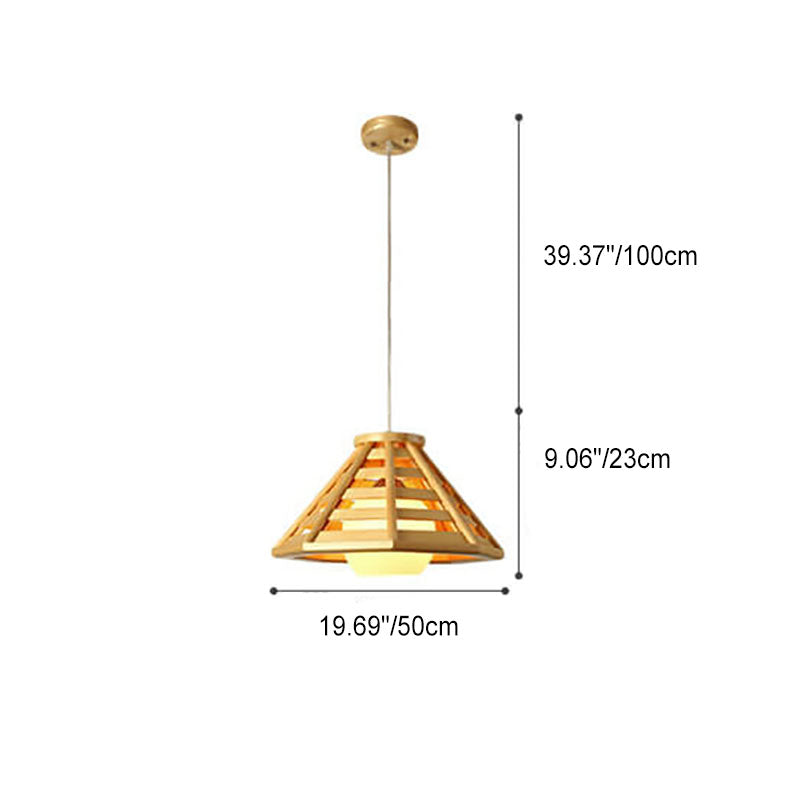 Nordic Vintage Grün Messing Glas 1-flammige Pendelleuchte 