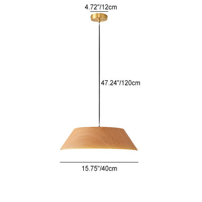 Contemporary Creative Round Trapezoidal Iron Acrylic LED Pendant Light For Living Room