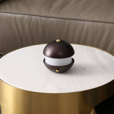 Modern Creative Simple Metal Round LED Table Lamp