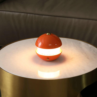 Modern Creative Simple Metal Round LED Table Lamp