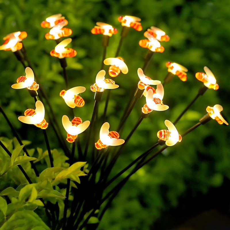 Dekoratives Solar-LED-Gartenboden-Einsatz-Landschaftslicht für den Außenbereich aus Acryl 