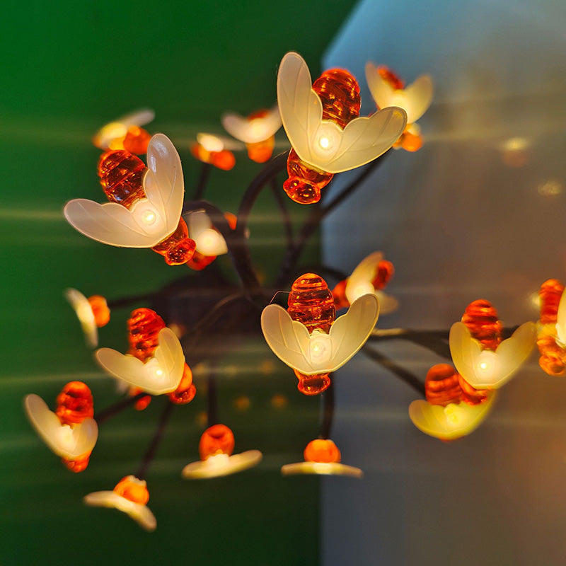 Dekoratives Solar-LED-Gartenboden-Einsatz-Landschaftslicht für den Außenbereich aus Acryl 