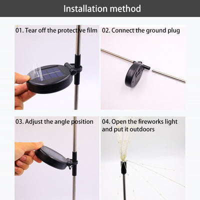 100 Lichter Löwenzahn-förmige Feiertags-Dekorations-Tischlampe 