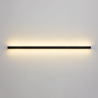 Modern Minimalist Aluminum Iron Long Strip LED Wall Sconce Lamp For Living Room