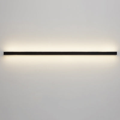 Modern Minimalist Aluminum Iron Long Strip LED Wall Sconce Lamp For Living Room