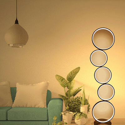 Moderne minimalistische LED-Tischlampe aus Glas mit Hardware