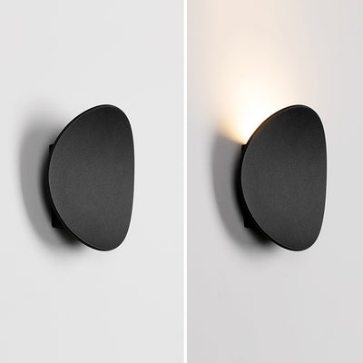 Modern Minimalist Hardware Aluminum Round LED Wall Sconce Lamp For Hallways