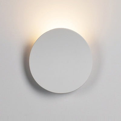 Modern Minimalist Hardware Aluminum Round LED Wall Sconce Lamp For Hallways