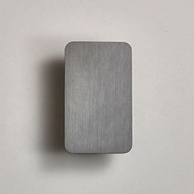 Modern Minimalist Aluminum Small Square LED Wall Sconce Lamp For Hallways