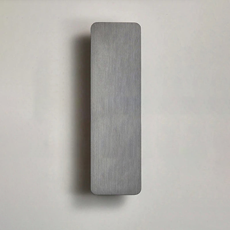 Modern Minimalist Aluminum Small Square LED Wall Sconce Lamp For Hallways