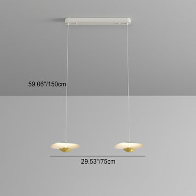 Modern Simplicity Iron 1/2/3 - Light LED Chandelier For Dining Room