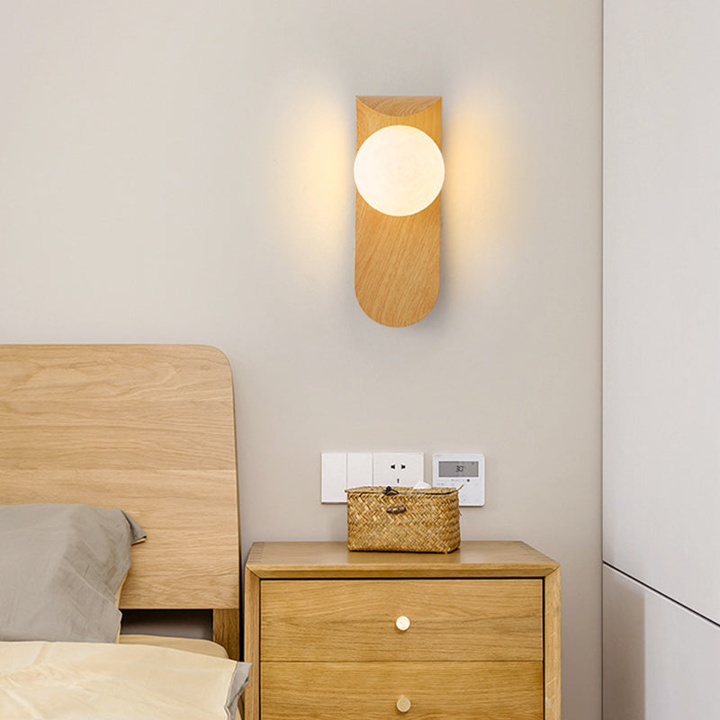 Moderne Einfachheit Rotationsformung Hardware 1 - Licht Wandleuchte Lampe für Schlafzimmer 