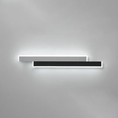 Modern Minimalist Splicing Long Strip Iron Acrylic LED Wall Sconce Lamp For Living Room