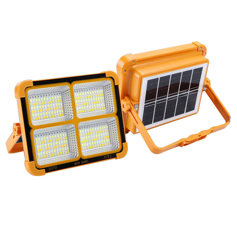 Modern Simplicity Solar Waterproof Square PE Silicone LED Outdoor Light For Outdoor