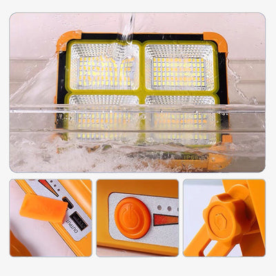 Modern Simplicity Solar Waterproof Square PE Silicone LED Outdoor Light For Outdoor