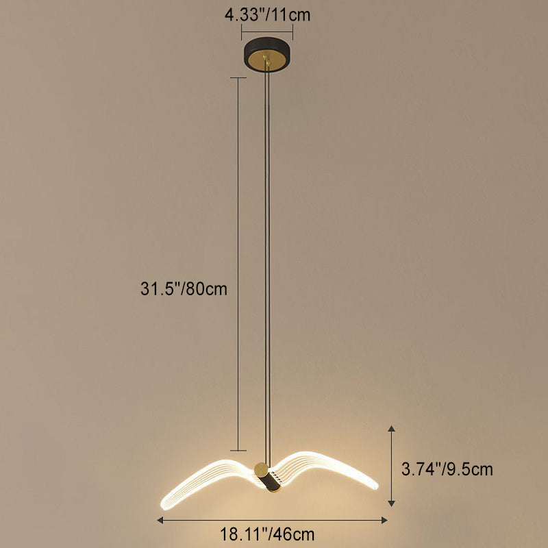 Moderne minimalistische drehbare LED-Wandleuchte