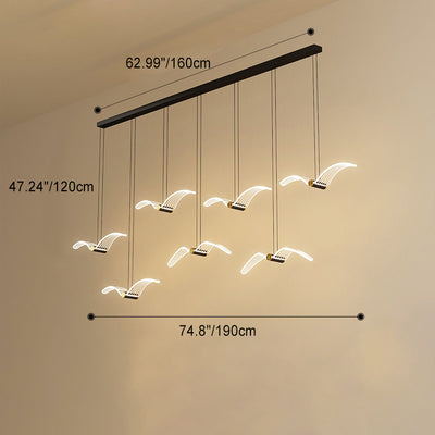 Moderne minimalistische drehbare LED-Wandleuchte