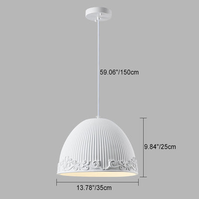 Zeitgenössische nordische Schaumschalenform 1 - Licht Pendelleuchte für Esszimmer 