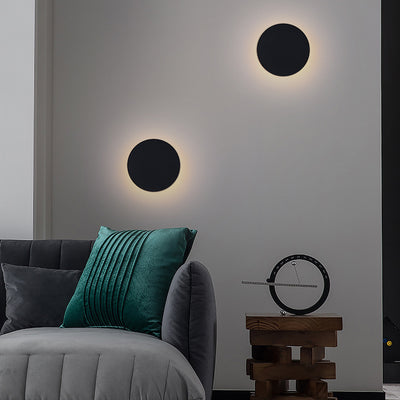 Modern Minimalist Round Splicing Extendable Iron Acrylic LED Wall Sconce Lamp For Bedroom