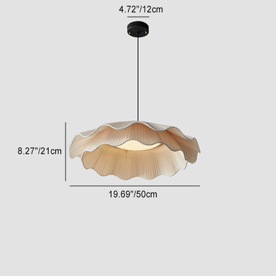 Zeitgenössische nordische Schaumschalenform 1 - Licht Pendelleuchte für Esszimmer 