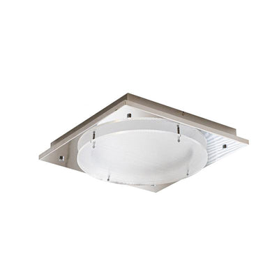 Modern Simplicity Square Hardware Acrylic Iron LED Flush Mount Ceiling Light For Bedroom