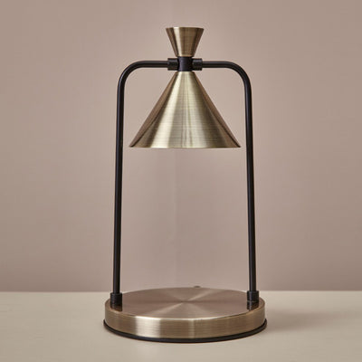 Contemporary Retro Iron Cone Shade Steel Base 1 - Light Melting Wax Table Lamp For Bedroom