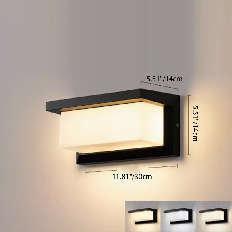 Moderne minimalistische drehbare LED-Wandleuchte