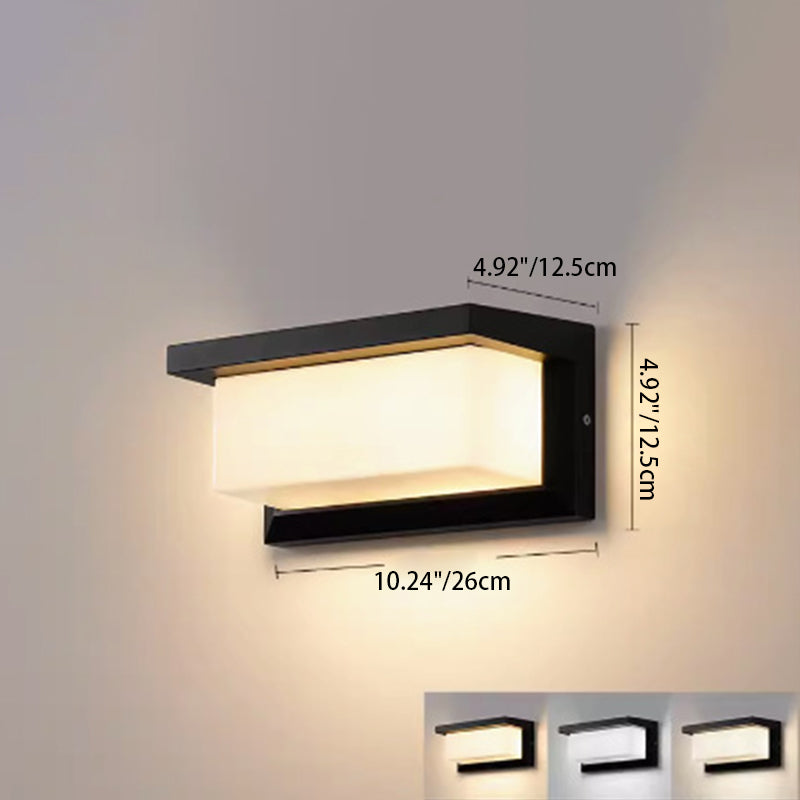 Moderne minimalistische drehbare LED-Wandleuchte