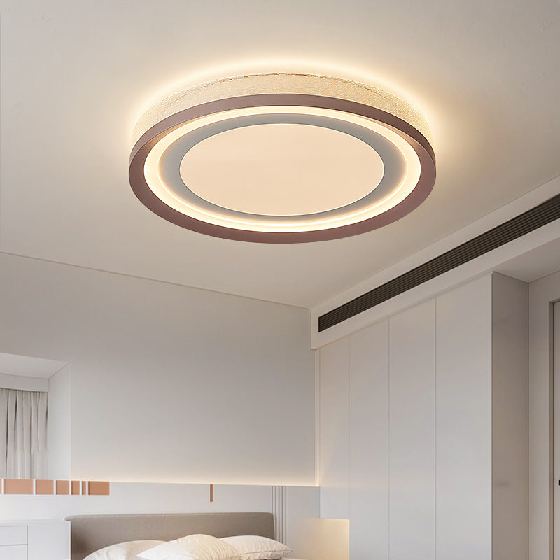 Moderne Einfachheit Eisen PET Wolken-Schatten LED Unterputz-Deckenleuchte für Schlafzimmer 