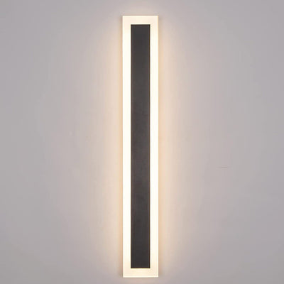 Modern Minimalist Waterproof Long Stick Iron Acrylic LED Wall Sconce Lamp For Outdoor Patio