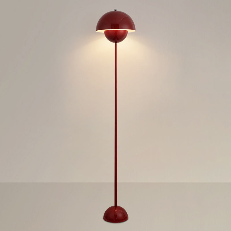 Moderne minimalistische LED-Tischlampe aus Glas mit Hardware