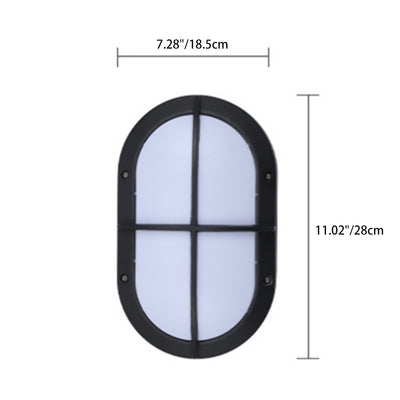 Moderne Einfachheit Polygon Aluminium wasserdicht 3/5/7 - Licht LED Wandleuchte Lampe für Außenterrassen 