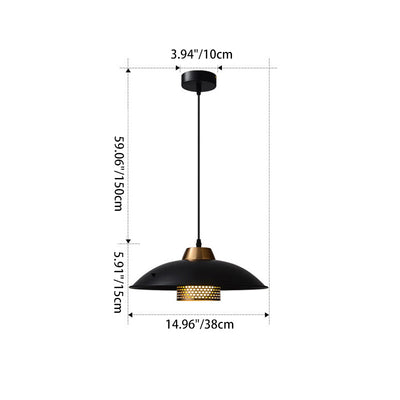 Zeitgenössische skandinavische Schalenform Halbkugel Glasharz 1 - Licht Pendelleuchte für Esszimmer 